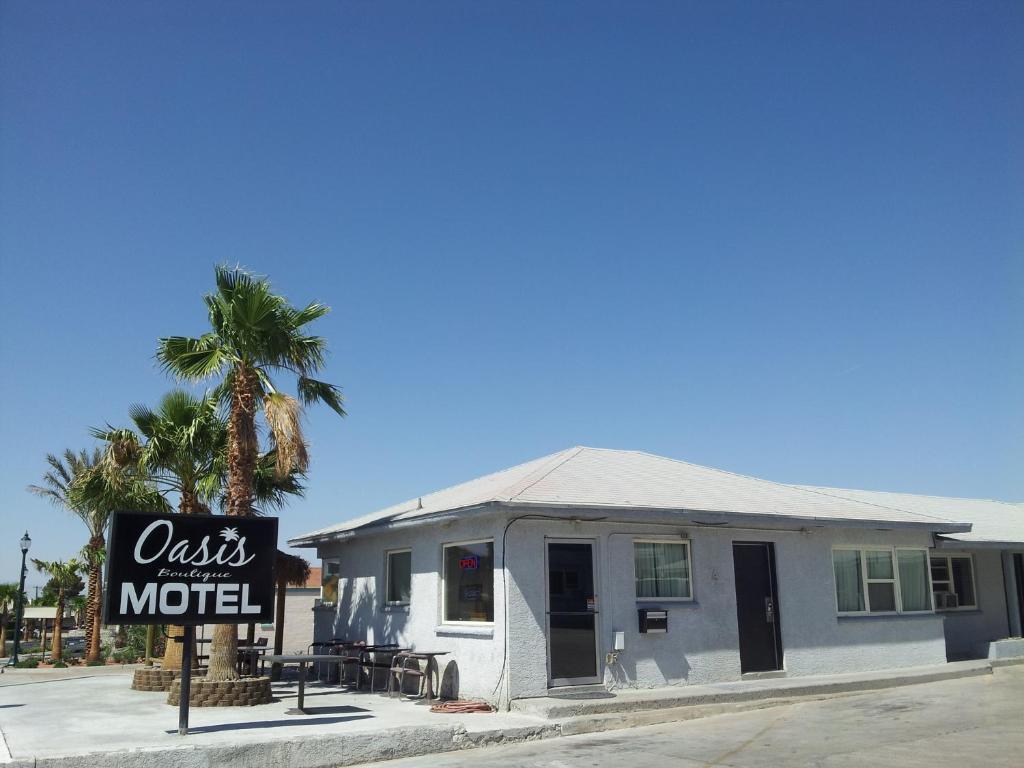 Oasis Boutique Motel Boulder City Buitenkant foto